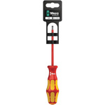 Wera Slotted Insulated Screwdriver, VDE/1000V