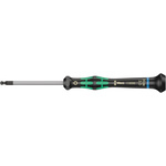 Wera Ball End Hexagon Precision Screwdriver, 7/64 in Tip