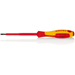 Knipex Slotted  Screwdriver, VDE/1000V