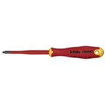 Felo Pozidriv Insulated Screwdriver, PZ2 Tip, VDE/1000V