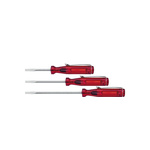 Wiha Tools Slotted Mini Screwdriver Set, 3 mm Tip, 80 mm Blade, 140 mm Overall