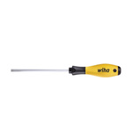 Wiha Tools Slotted  Screwdriver, 5.5 mm Tip, 125 mm Blade, 125 mm Overall