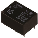 Omron SPDT PCB Mount Latching Relay - 8 A, 5V dc For Use In Power Applications