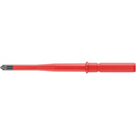 Wera Pozidriv Insulated Screwdriver Blade, PZ2 Tip, 154 mm Blade, VDE/1000V
