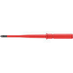 Wera Pozidriv Insulated Screwdriver Blade, PZ1 Tip, 154 mm Blade, VDE/1000V