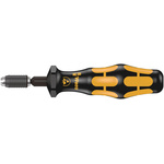 Wera Adjustable Halfmoon, HIOS Torque Screwdriver, 0.1 → 0.34Nm, 4 mm Drive, ESD Safe, ±6 % Accuracy
