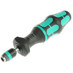 Wera Adjustable Hex Torque Screwdriver, 11 → 29lb/in, 1/4 in Drive, ±6 % Accuracy - RS Calibrated