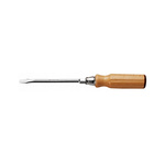 Facom Slotted Screwdriver, 6.5 x 1.2 mm Tip, 125 mm Blade, 240 mm Overall