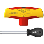 Wiha Adjustable Hex Torque Screwdriver, 5 → 14Nm, 6 mm Drive
