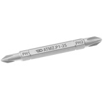 Facom Phillips Reversible Screwdriver Blade, PH1, PH2 Tip