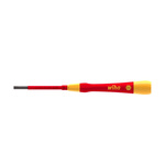 Wiha Tools Slotted  Screwdriver, 3.5 mm Tip, 65 mm Blade, 167 mm Overall