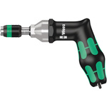 Wera Adjustable Hex Torque Screwdriver, 25.0 → 55.0lb/in, 1/4 in Drive, ±6 % Accuracy