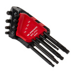 Facom 8-Piece Torx Key Set, L Shape, Long Arm