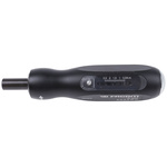 Facom Adjustable Hex Torque Screwdriver, 0.5 → 2.5Nm, 1/4 in Drive, ±6 % Accuracy