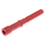 Wera Square Screwdriver, 6.3 mm Tip, 154 mm Blade, 89 mm Overall