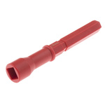 Wera Square Screwdriver, 8.1 mm Tip, 154 mm Blade, 89 mm Overall