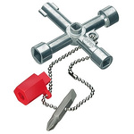 Knipex Diecast Zinc 3-way Control Cabinet Key