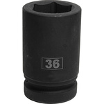 RS PRO 36mm, 1 in Drive Deep Impact Socket Hexagon