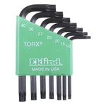 RS PRO 7-Piece Torx Key Set, L Shape, Short Arm