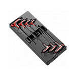 Facom 7-Piece Torx Key Set, Short Arm