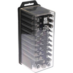 RS PRO 45-Piece Metric 1/2 in; 3/8 in Standard Socket/Bit Set