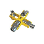 CK Cast Alloy 4-way Cross Wrench