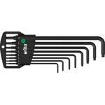 Wiha 9-Piece Torx Key Set, T9 → T40 Size, L Shape, Long Arm