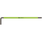 Wera 1-Piece Torx Key, 101 mm Size, L Shape, Long Arm