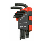 Facom 6-Piece Torx Key Set, T10-T40 Size, L Shape, Long Arm
