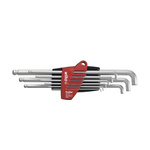 Wiha Tools 9-Piece Hex Key Set, 1.5 → 10 Size, L Shape, Short Arm