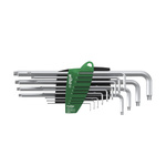 Wiha Tools 13-Piece Torx Key Set, T5 to T50 Size, L Shape, Long Arm