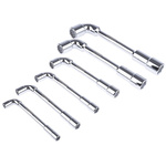 RS PRO Hex Tubular Box Spanner Set, 6 Pieces, 8 → 19 mm Tip