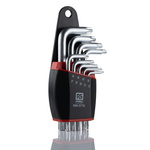 RS PRO 9-Piece Torx Key Set, L Shape, Long Arm