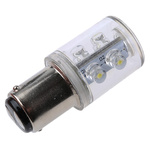 RS PRO White, BA15d 130 V ac