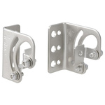 Patlite Silver Angle Adjust Mounting Bracket for use with CLK, CWK Series