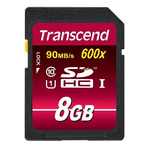 Transcend 8 GB SDHC SD Card