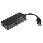 RS PRO 3x USB A Port Hub, USB 3.0 - USB Bus Powered