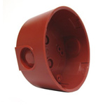 RS PRO IP65 Rated Red Deep Base for use with AE40M