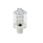 Schneider Electric LED Green Bulb, BA15d 24 V ac/dc