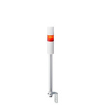 Patlite LR4 Series Coloured Buzzer Signal Tower, 1 Lights, 24 V dc, Pole Mount