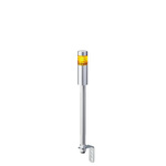 Patlite LR4 Series Coloured Signal Tower, 1 Lights, 24 V dc, Pole Mount