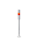 Patlite LR4 Series Coloured Buzzer Signal Tower, 1 Lights, 24 V dc, Pole Mount