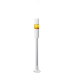 Patlite LR4 Series Coloured Buzzer Signal Tower, 1 Lights, 24 V dc, Pole Mount