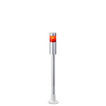 Patlite LR4 Series Coloured Signal Tower, 1 Lights, 24 V dc, Pole Mount