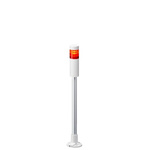Patlite LR4 Series Coloured Signal Tower, 1 Lights, 24 V dc, Pole Mount