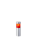 Patlite LR4 Series Coloured Signal Tower, 1 Lights, 24 V dc, Direct Mount