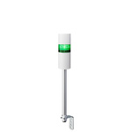 Patlite LR6 Series Coloured Buzzer Signal Tower, 1 Lights, 24 V dc, Pole Mount