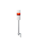 Patlite LR6 Series Coloured Buzzer Signal Tower, 1 Lights, 24 V dc, Pole Mount