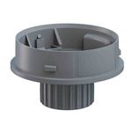 Werma IP66 Rated Grey Mounting Base for use with EvoSIGNAL Series