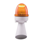 RS PRO Amber Buzzer Beacon, 240 V, Base Mount